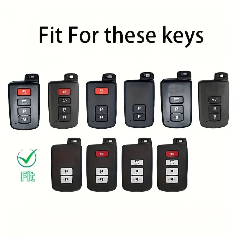 Black Warrior Style TPU Car Key Case Cover For Toyota Camry Corolla RAV4 Highlander Avalon 2015 - 2017 for 2 3 4 Buttons