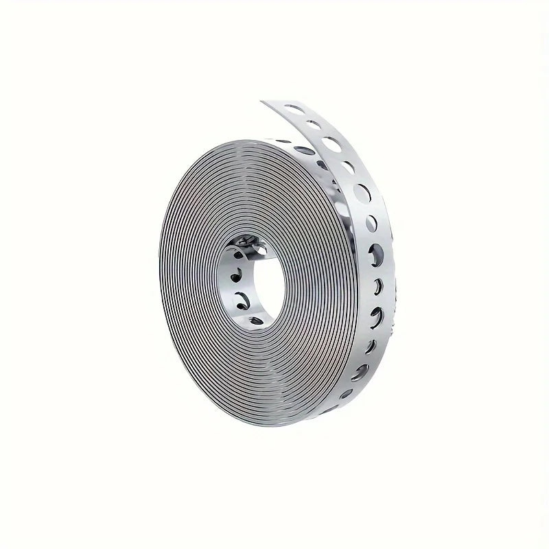 Pre-Punched Metal Fixing Band Roll for Pipe and Duct Support - view 7