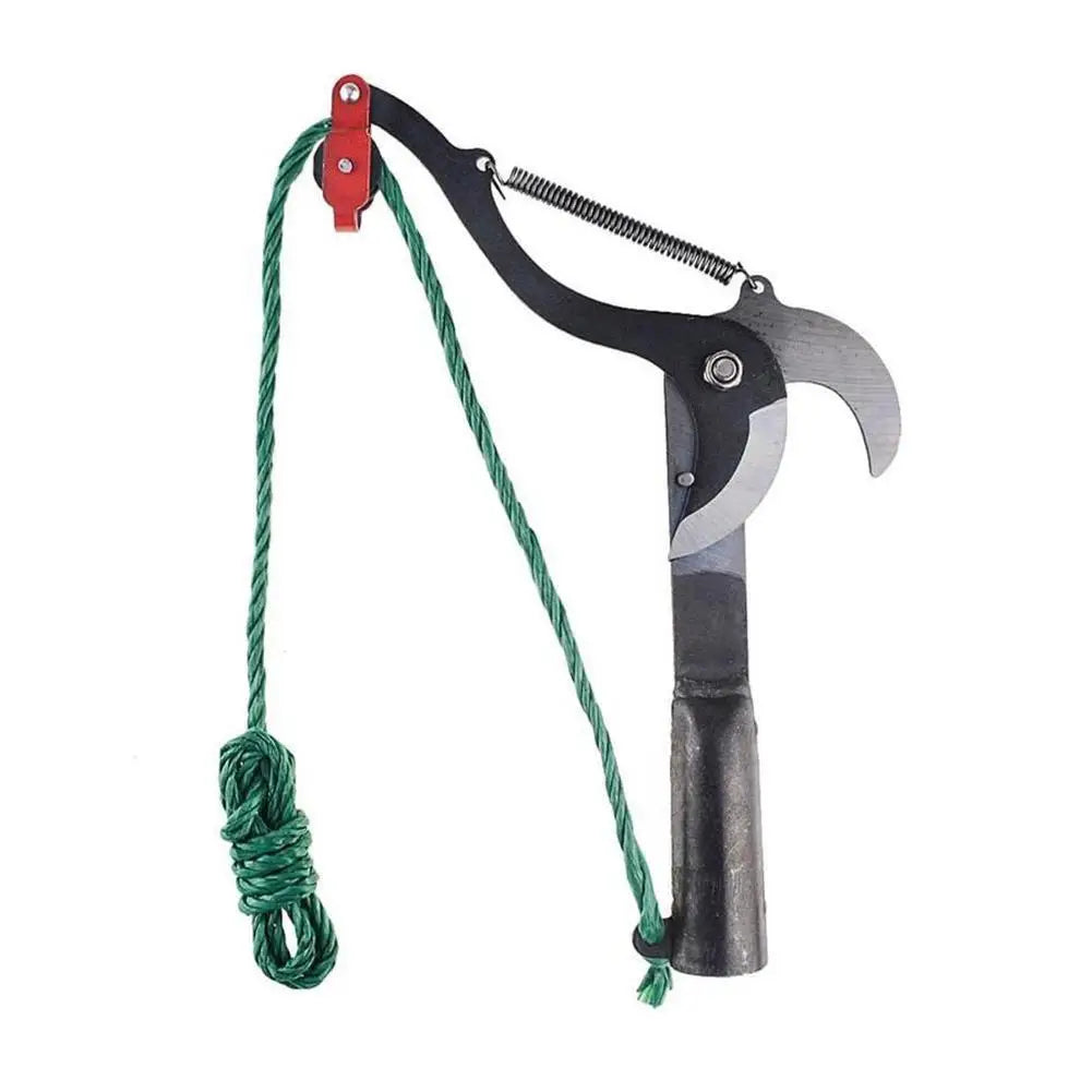 Extendable Tree Pruner – High-Reach Branch Scissors & Saw with Rope, Garden Shears