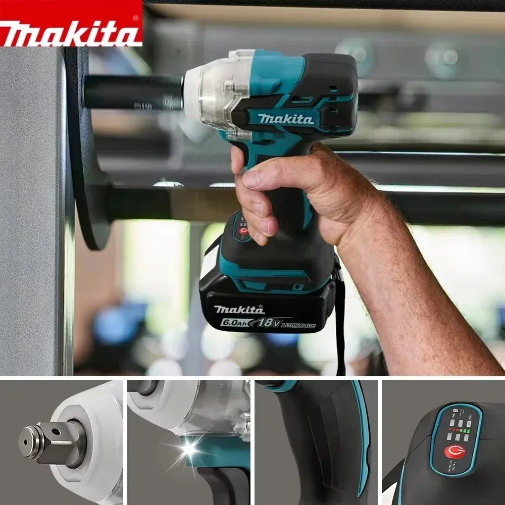 Makita DTW285 18V Brushless Cordless Impact Wrench – High-Torque Power Tool (Tool Only)