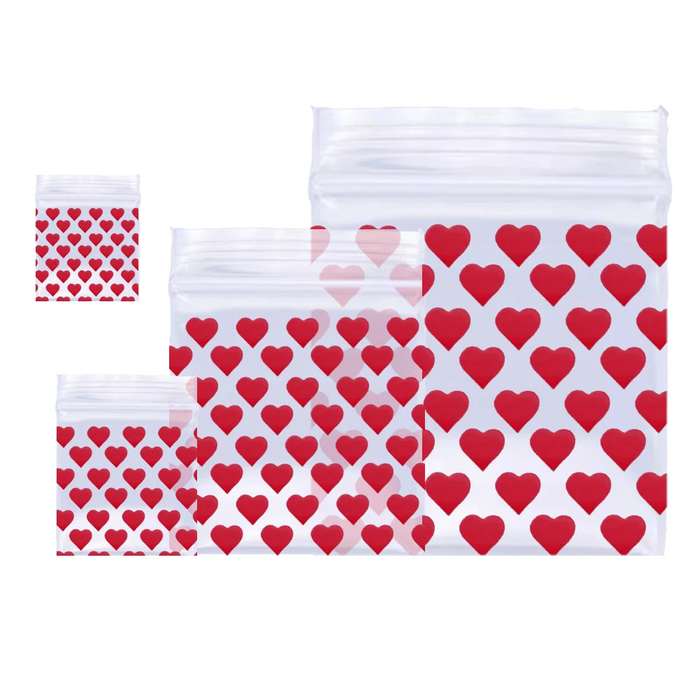 Small Reusable Ziplock Bags for Jewelry, Gems & Small Items – Clear Plastic Food-Safe Storage Baggies | Bulk Pack