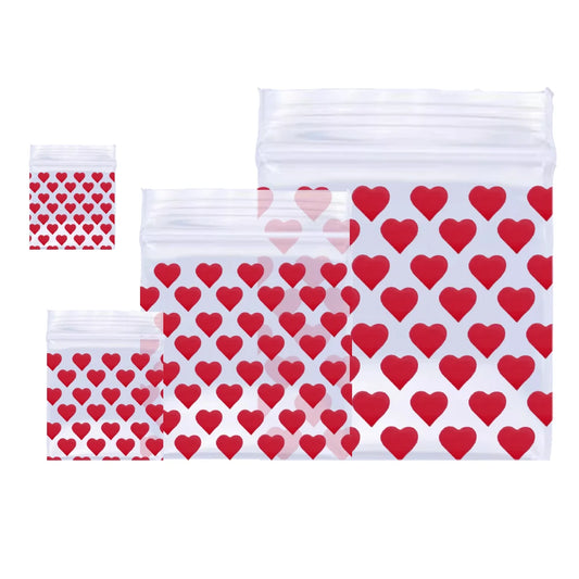 Small Reusable Ziplock Bags for Jewelry, Gems & Small Items – Clear Plastic Food-Safe Storage Baggies | Bulk Pack
