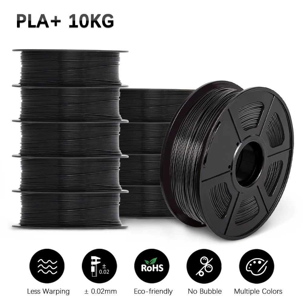SUNLU 3D Filament PLA/PLA META/PETG/ABS/TPU/PLA MATTE 1.75mm 10Roll 1KG/0.5KG 3D Printer Filament for 3D Printer