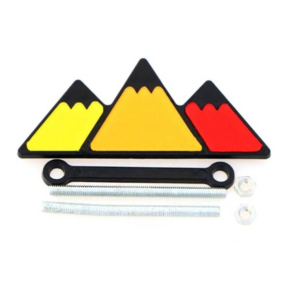 3 Colors Grille Badge Emblem For Toyota TRD Tacoma Tundra 4Runner Highlande Rav4 Strip Of Air Inlet Grille Auto Accessories
