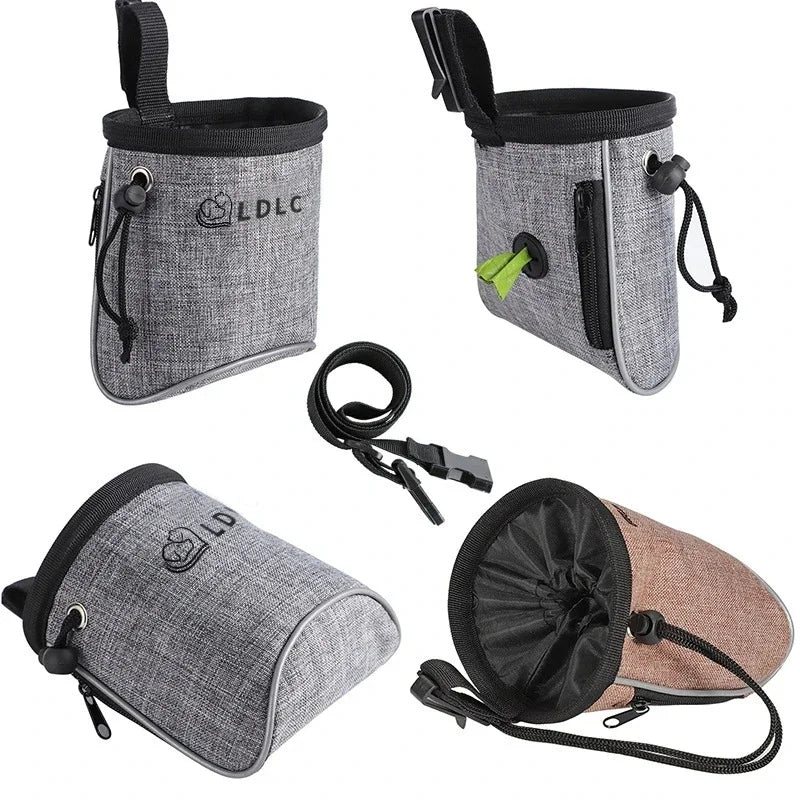 Dog Treat Pouch with Built-In Poop Bag Dispenser – photo 2