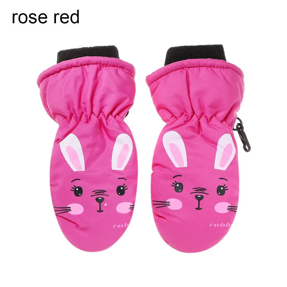 Toddler Cartoon Bunny Mittens - Warm Full Finger Gloves 0-5 Years - photo 10