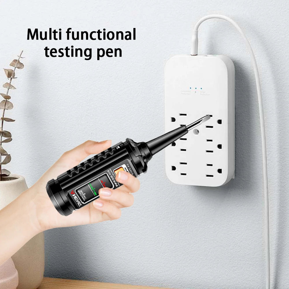 ANENG B15 One-word Screwdriver Tester Highlight Color Indicator Light Professional Electrician Induction Teste Pen Test Tools
