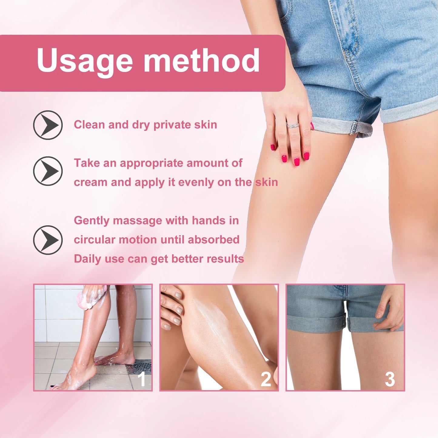 Body Whitening Cream Dark Spot Corrector for Underarms Knees Inner Thighs Brightening Moisturizing Intimate Area Lighten Lotion