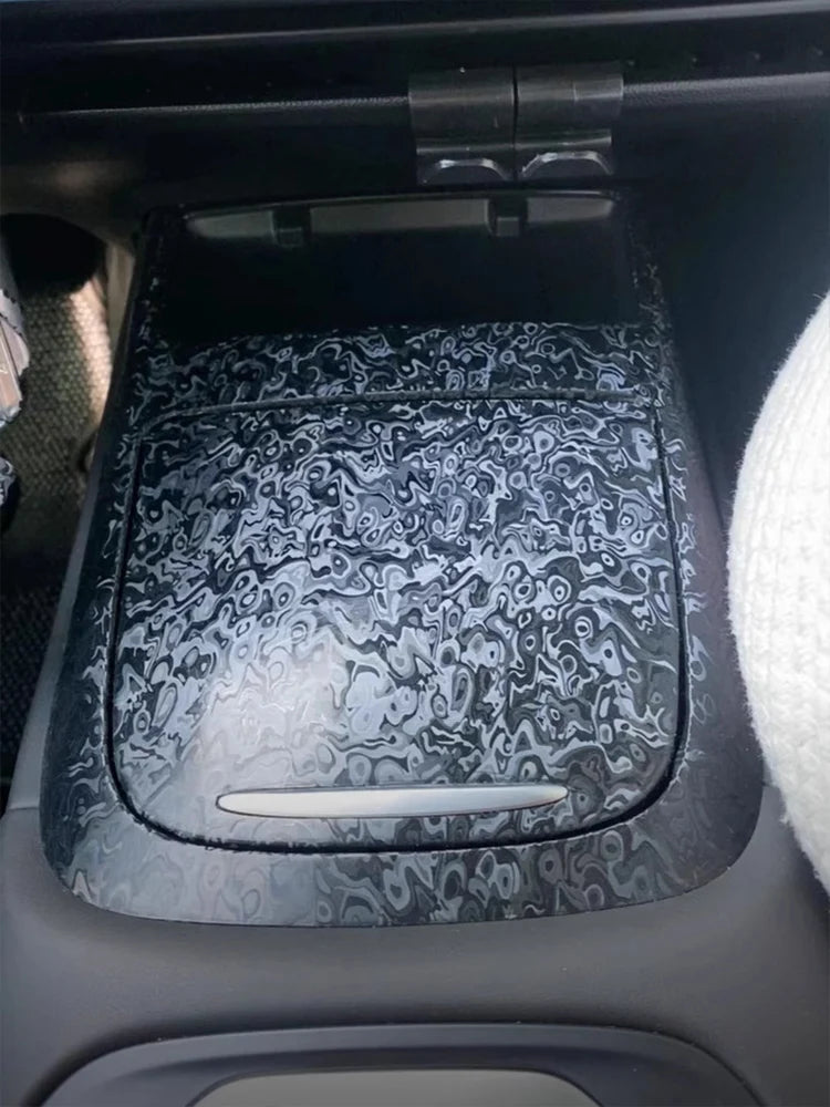 Forged Carbon Fiber Car Wrap — Hex &amp; Cosmic Diamond Vinyl Film