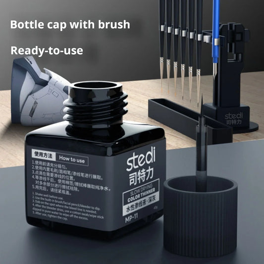 Stedi MP-07~MP-18 Weathering Acrylic Paints 40g for Gundam Military Models Panel Lining DIY Tools Kit DIY Crafting Supplies