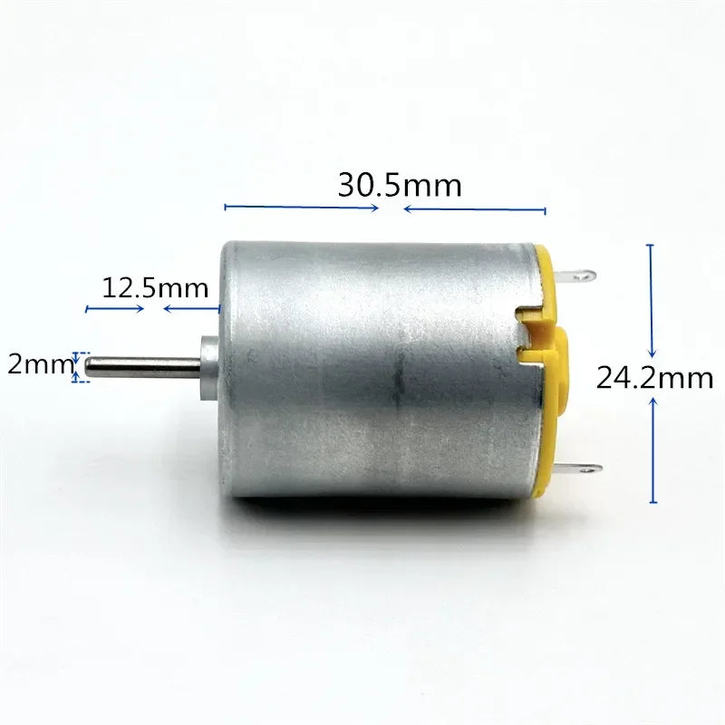RC-280SA-20120 Micro 280 Motor DC6V 7.4V 9V 12V 15000RPM High Speed Mini 24mm Electric Motor Engine DIY Hobby Toy Car Boat Model