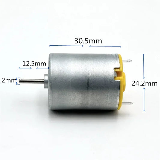RC-280SA-20120 Micro 280 Motor DC6V 7.4V 9V 12V 15000RPM High Speed Mini 24mm Electric Motor Engine DIY Hobby Toy Car Boat Model