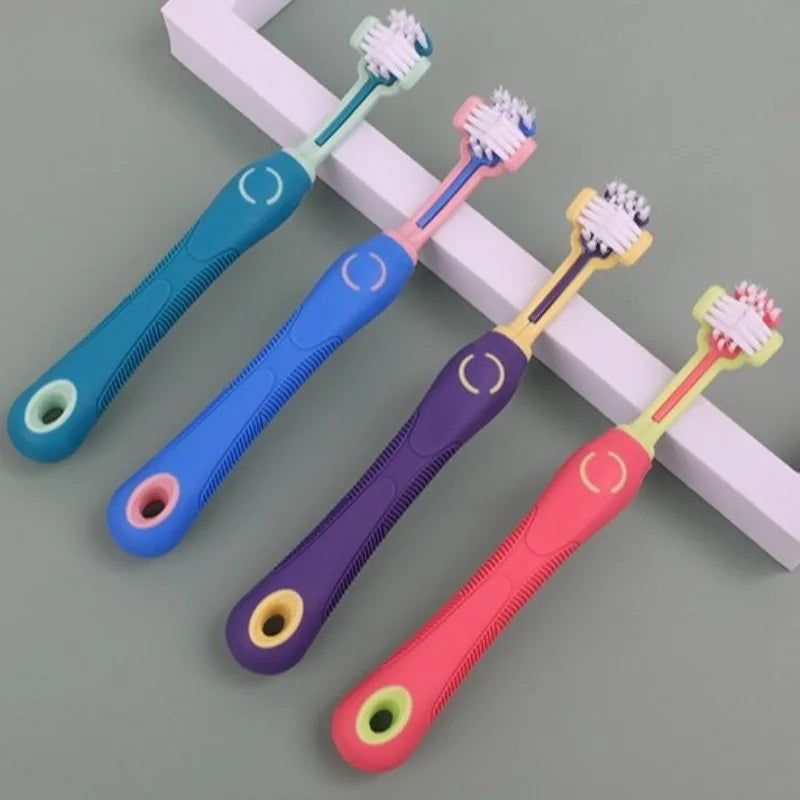 3-Sided Dog Toothbrush - Multi-Angle Cleaning Brush – photo 5