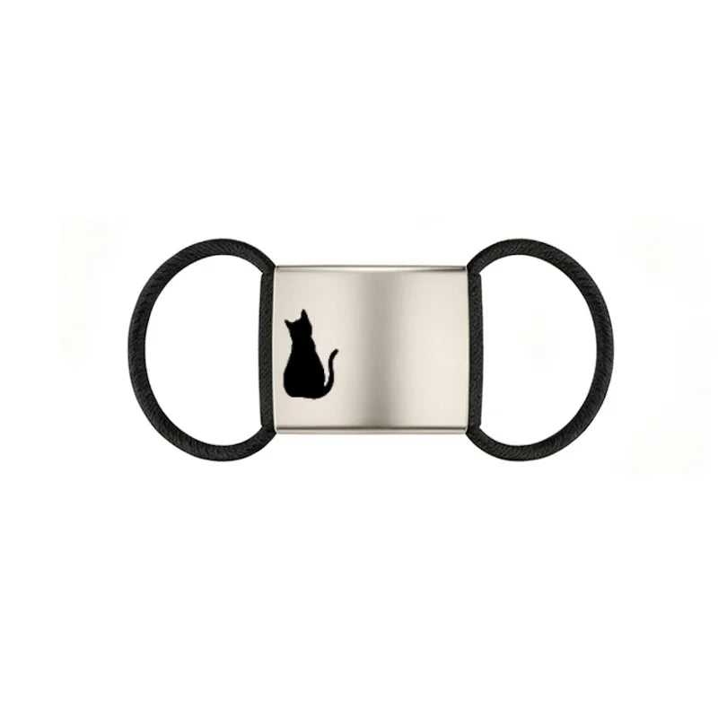 Silent Slide-On Pet ID Tag - Noiseless Engraved Collar Tag