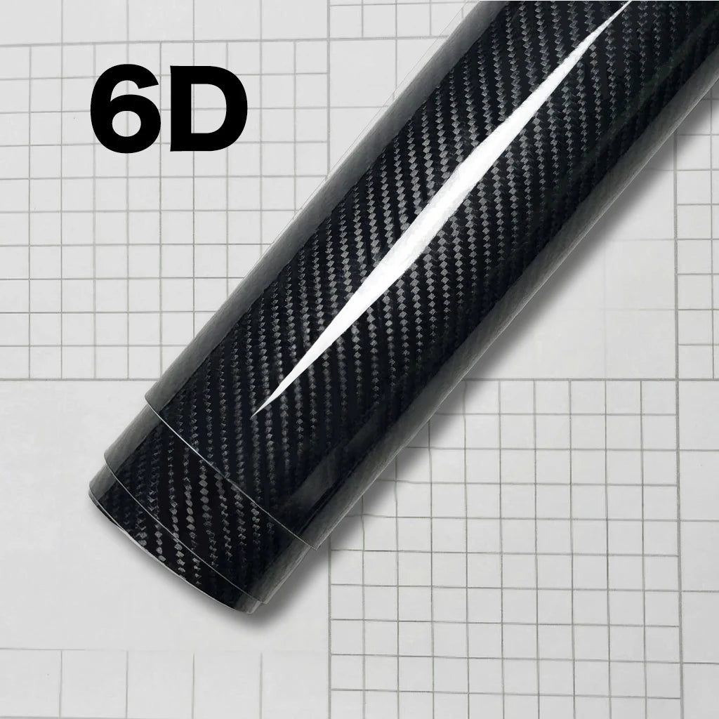 Carbon Fiber Car Body Vinyl Wrap Matte Accessories Glossy Black Sticker 3D 4D 5D 6D Auto Foil Cover Mirror Door Film Inner Out