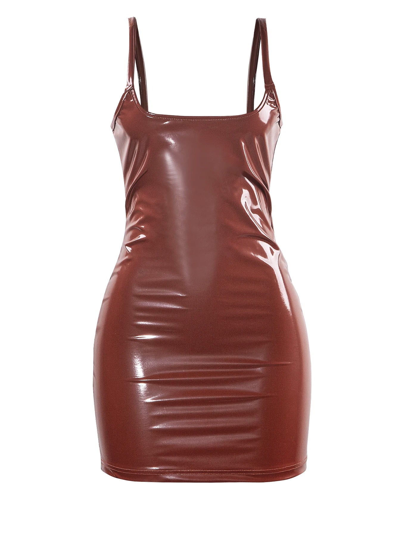 Women Sexy PU Leather Party Night Club Elegant Slip Bodycon Sleeveless Bodycon Mini Dress Ladies Summer Short Dresses