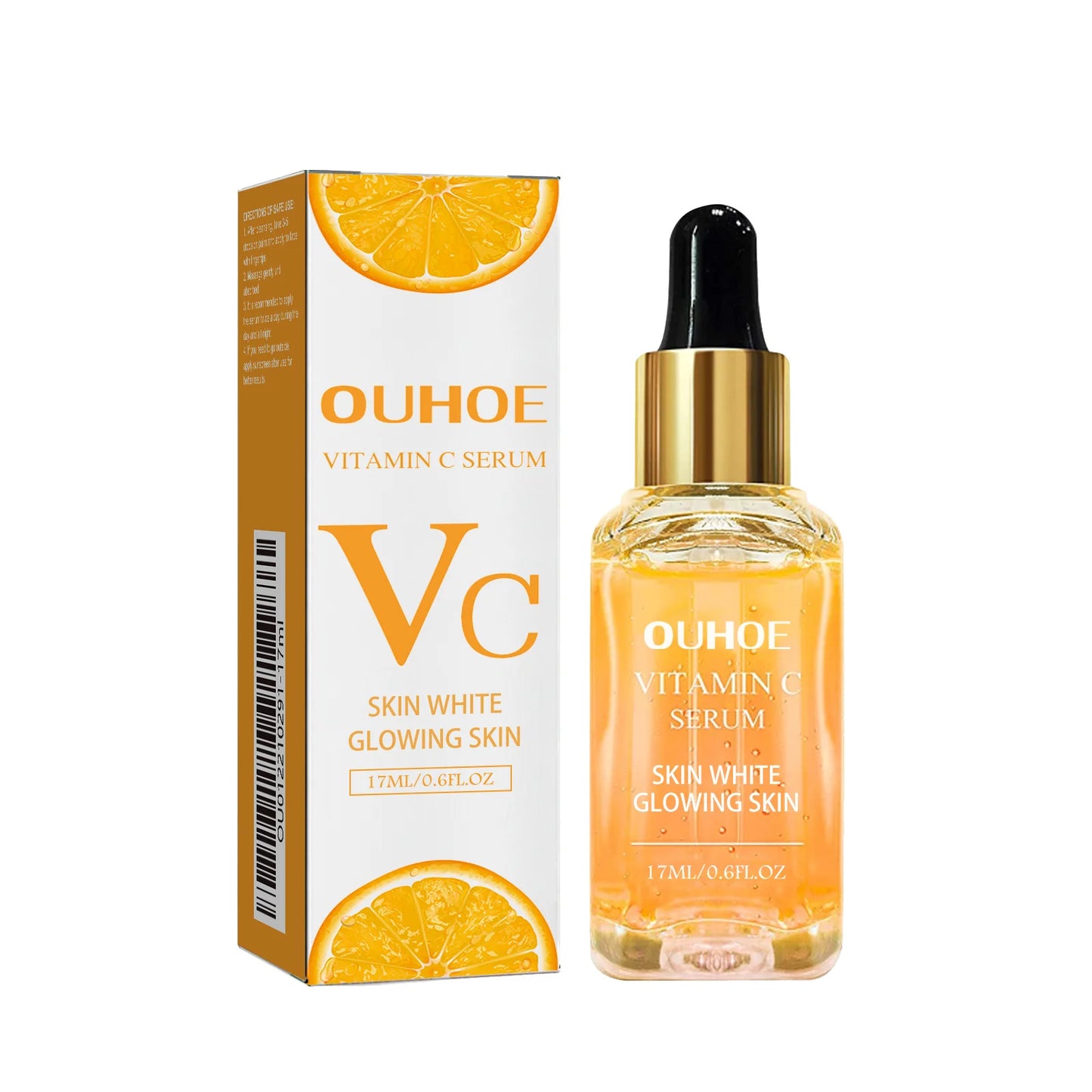 3-in-1 Facial Serum,Vitamin C&Retinol&Hyaluronic Acid,Even-Toned Complexion,Combats Dullness, Brightens & Refines Pores 17ml