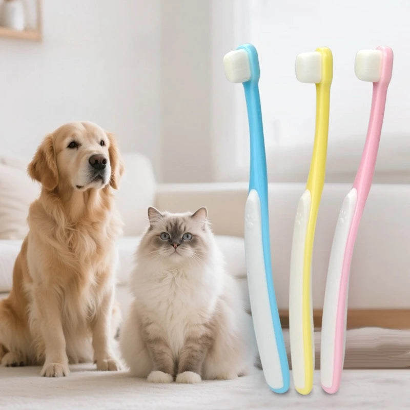 2-Pack Ultra-Fine Bristle Pet Toothbrushes - Small Head – photo 3
