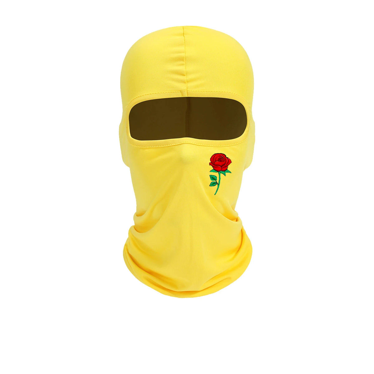 Rose Print Balaclava, Ski and Cycling Face Mask