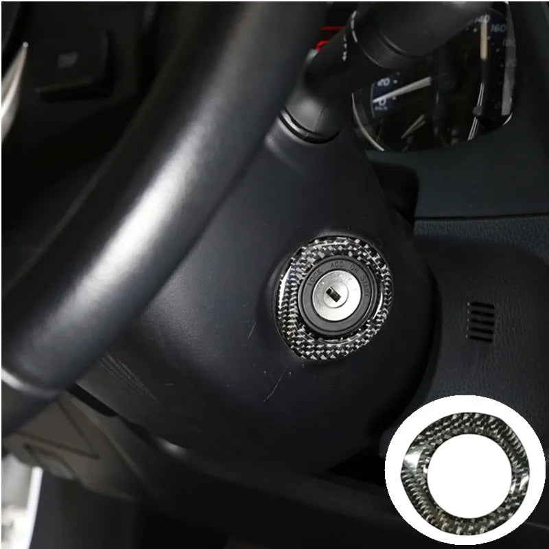 Black Carbon Fiber Car Interior Decoration Protection Sticker Auto Accessories For Toyota Corolla 2014 2015 2016 2017 2018