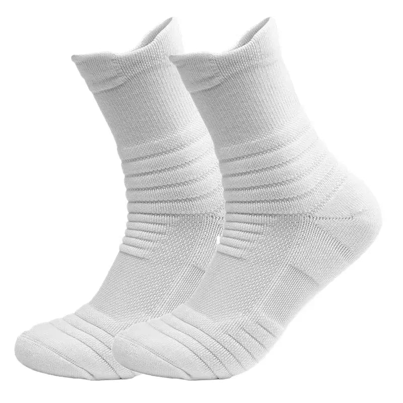 Men's Cotton Blend Crew Socks, 5 or 10 Pairs