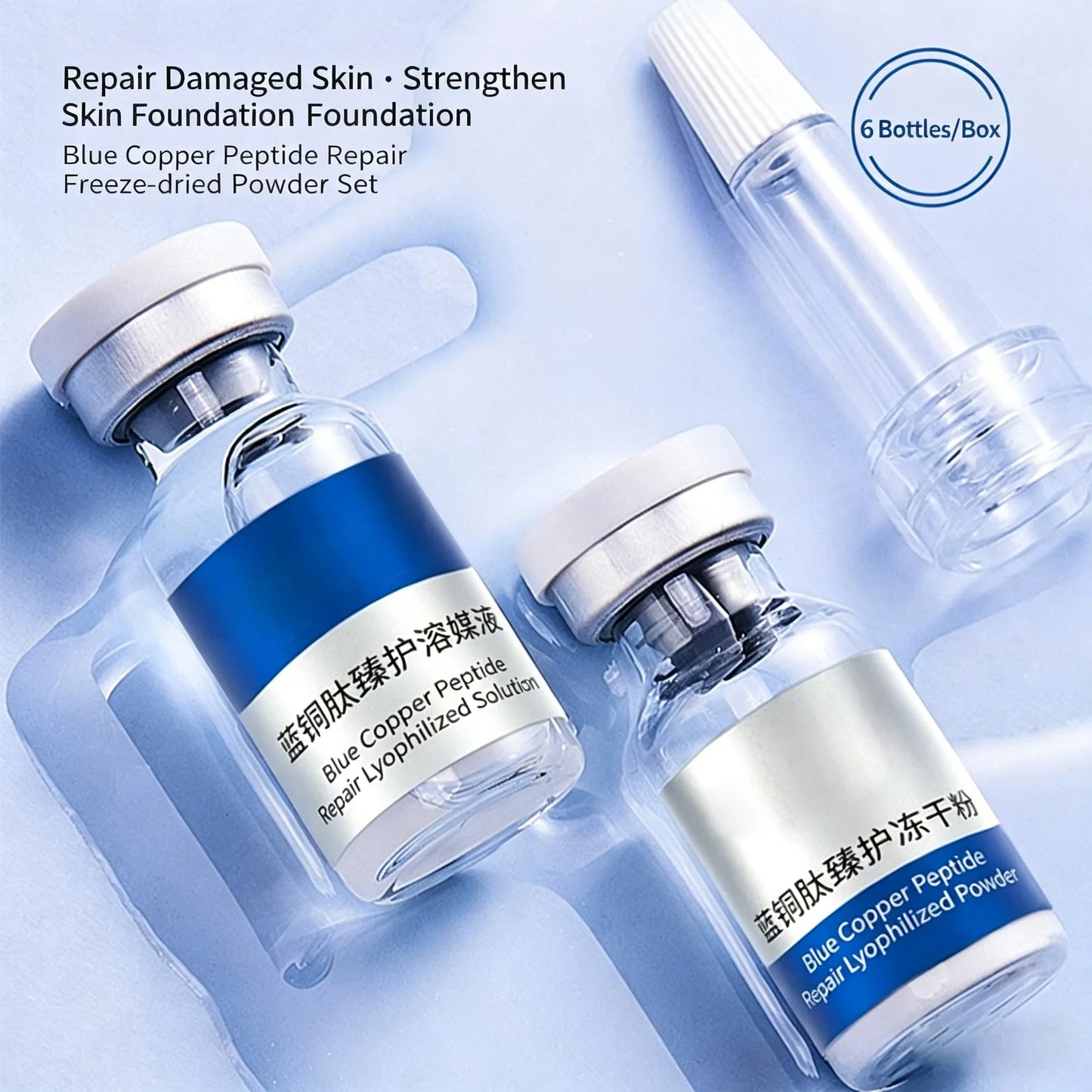 Blue Copper Peptide Dry Powder Kit