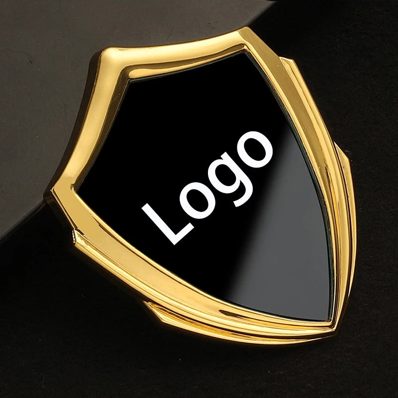Car Decoration Stickers Stainless Steel Stickers Car logo replacement sticker trunk decoration sticker Customized LOGO