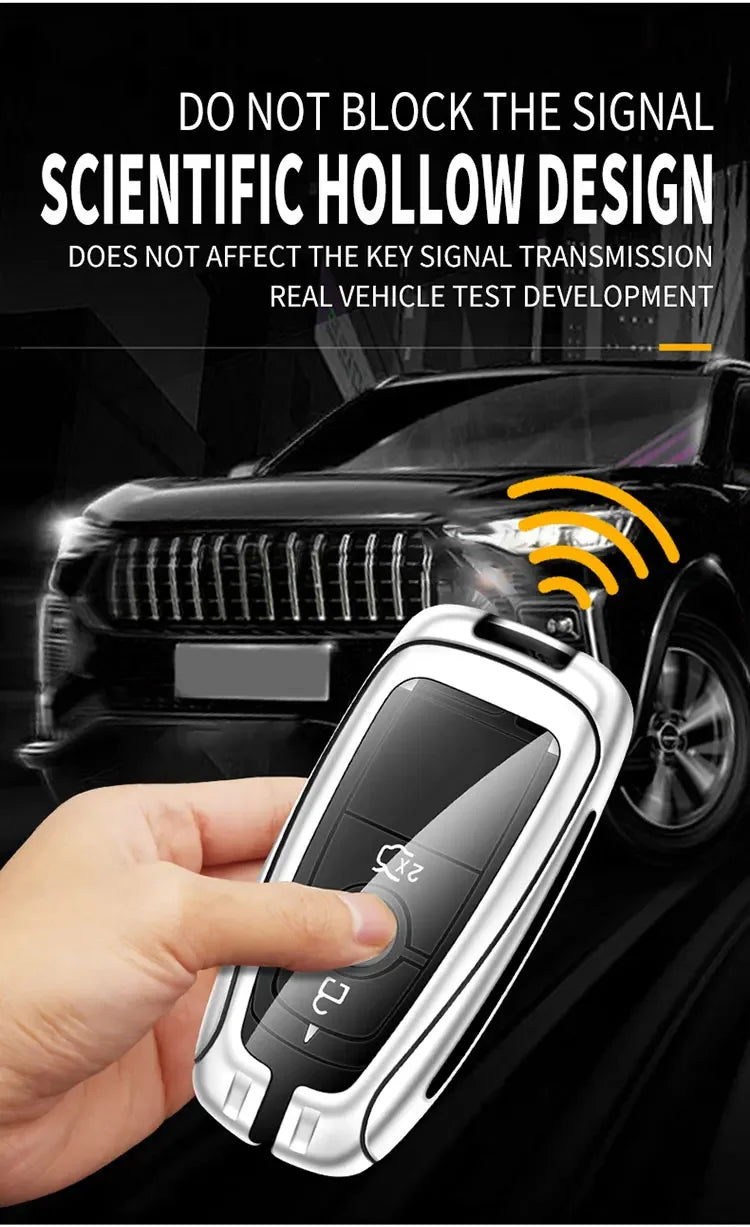 Zinc Alloy Remote Key Fob Cover for Ford F-150 / Raptor