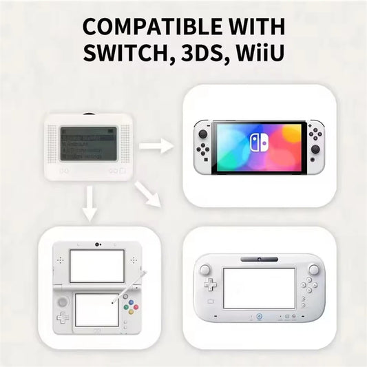 For Switch/Wiiu Gaming Accessories For Allmiibo Chargeable Intelligent Simulator Emulator Bluetooth-Compatible Universal Writer