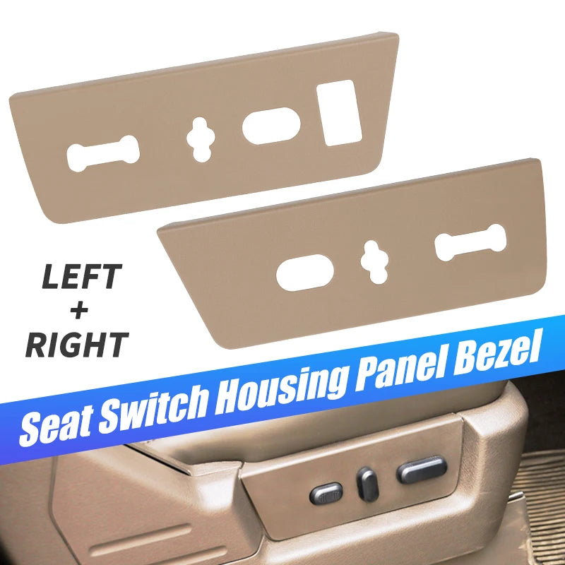 Power Seat Switch Trim Bezel Panel for Ford F-150 2009–2014
