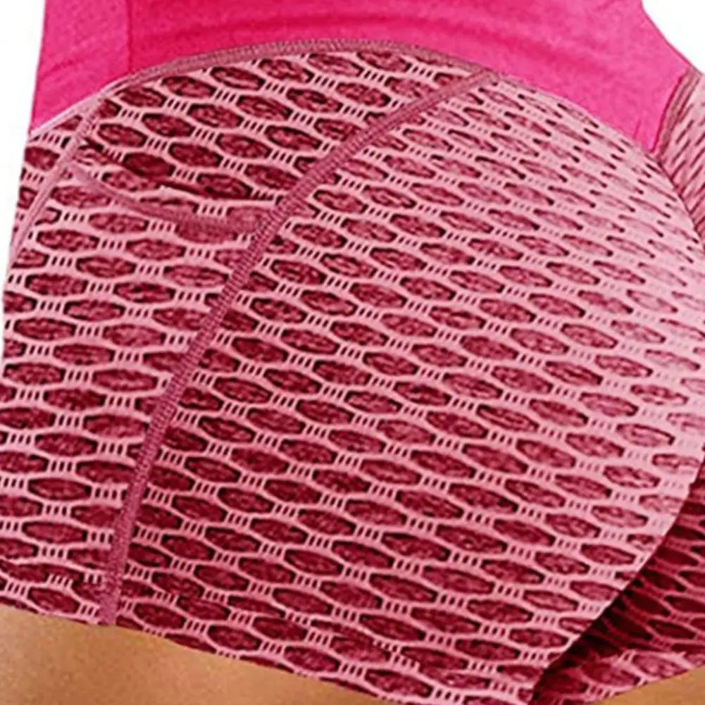 Solid Color Tight Compression Sport Short High Waist Yoga Ultrashort Legging Training Soft Women Gym Athletic Tight Squat Proof