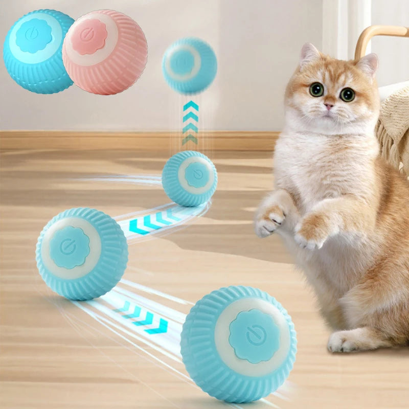 Automatic Rolling Magic Ball - Electronic Cat Toy