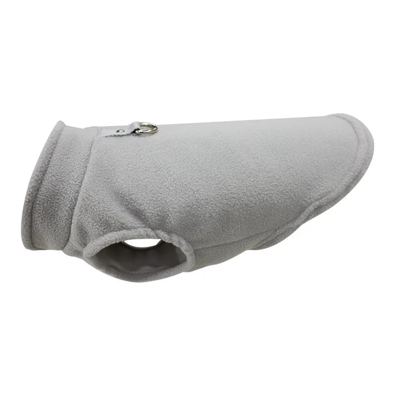 Fleece Dog Vest Jacket with D-Ring - Warm Coat for Small Dogs - photo 14