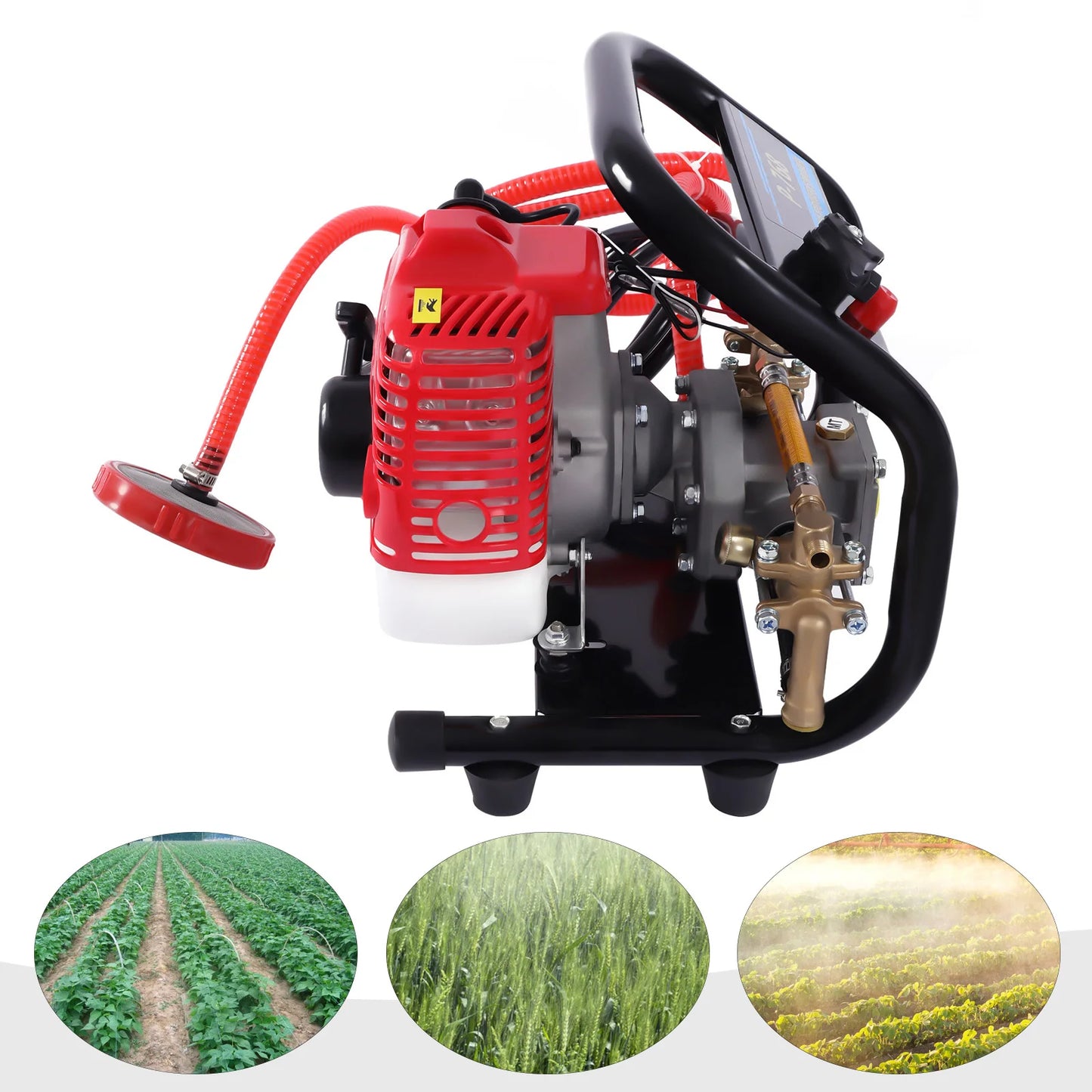 Portable 2-Stroke Power Sprayer — High-Pressure Engine Sprayer with 10m Hose