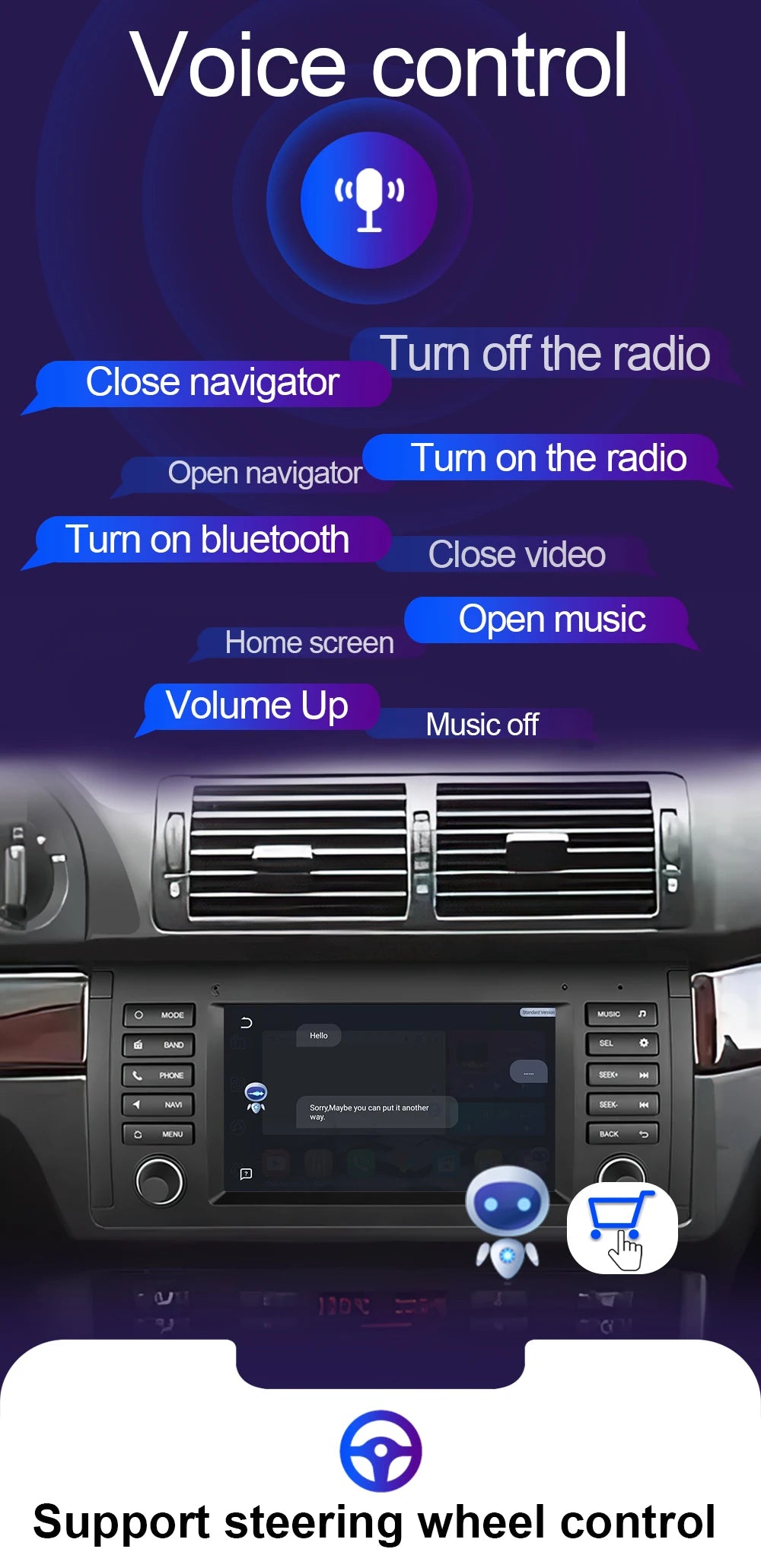LEHX L6 2din Android14 Auto Carplay Car Radio Multimedia Stereo For BMW E53 5 Series E39 M5 1995-2003 Stereo autoradio gps 2 din