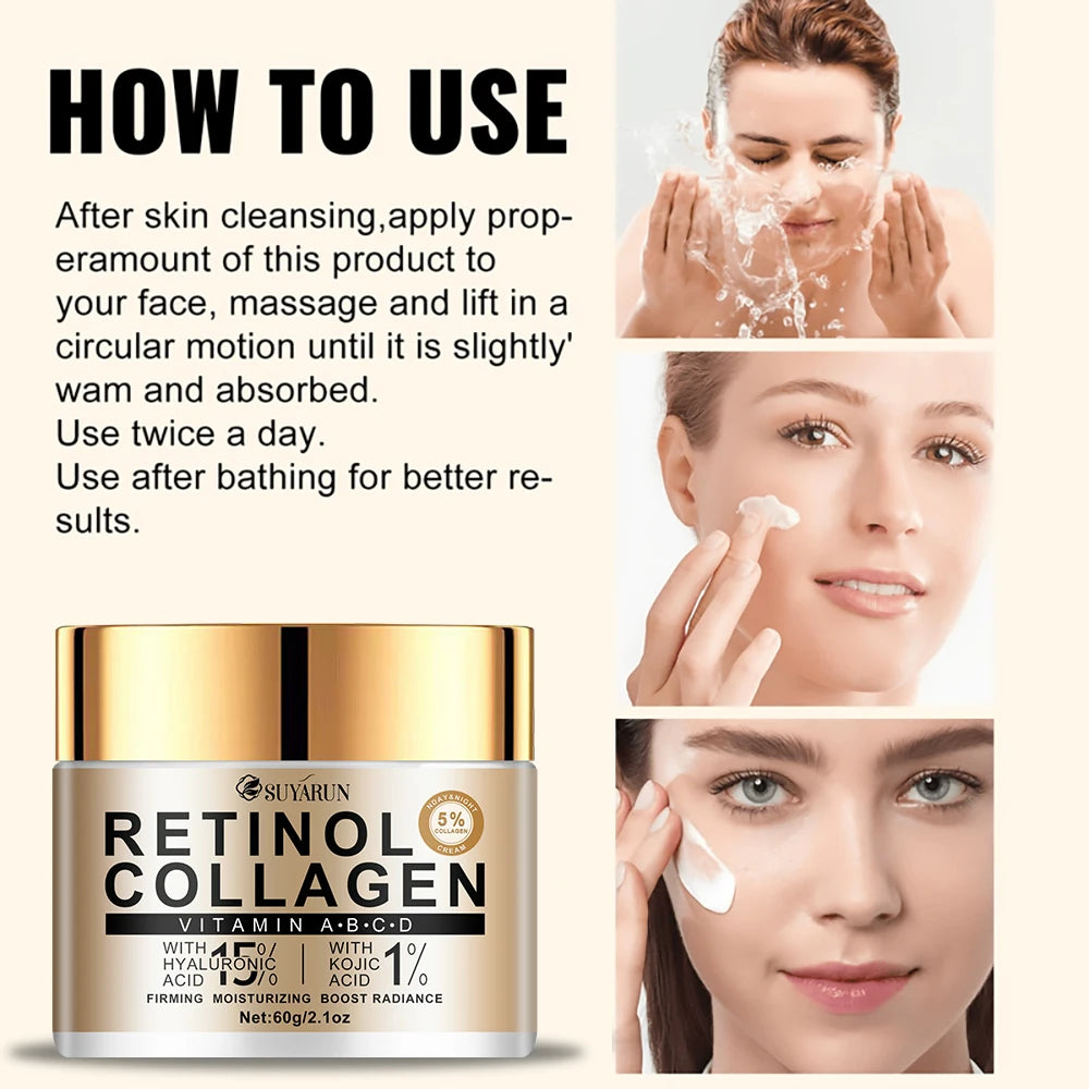 Collagen Moisturizing Cream with Kojic Acid & Hyaluronic Acid
