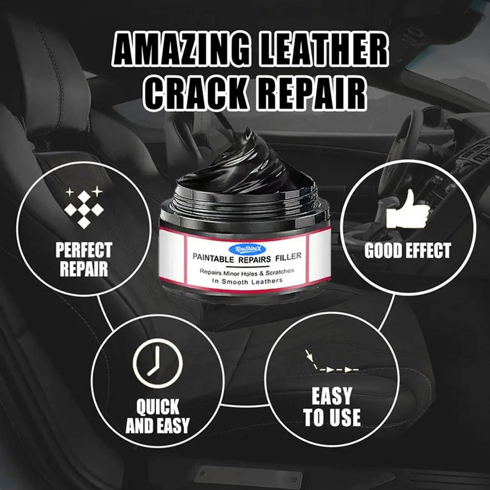 Car Interior Scratch Repair Cream — Plastic & Dashboard Polish