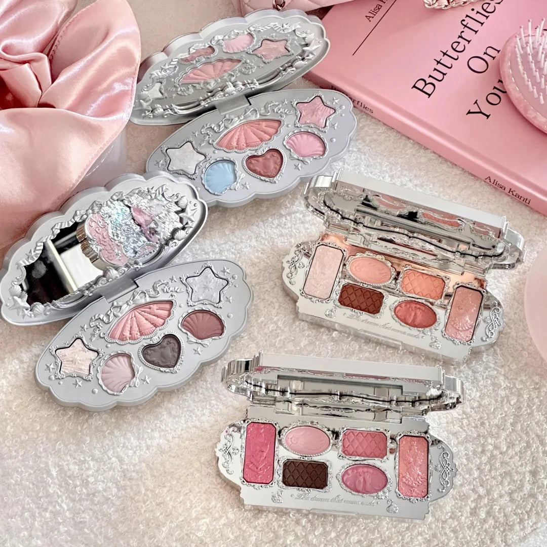 Flower Knows 2026 Bunny Garden Makeup Palette Cute Rabbit Themed Eyeshadow Blush Highlight All In One Cosmetic Collection