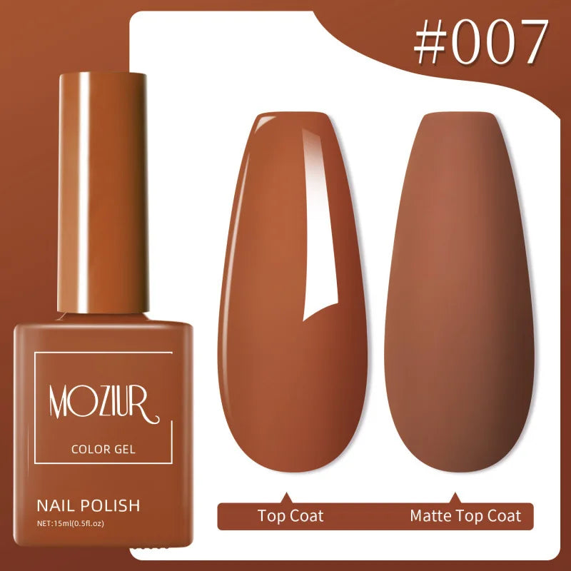 Colorful Hot Sale Uv Gel Nail Polish Set Soak Off Gel Nail Polish 15ml Professional Nail Gel Polishes