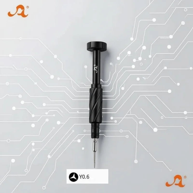S2 Steel Precision Screwdriver Aluminum Alloy Non Slip Handle Magnetic Tip 360 Noise Reduction Bearing for iPhone Samsung Repair