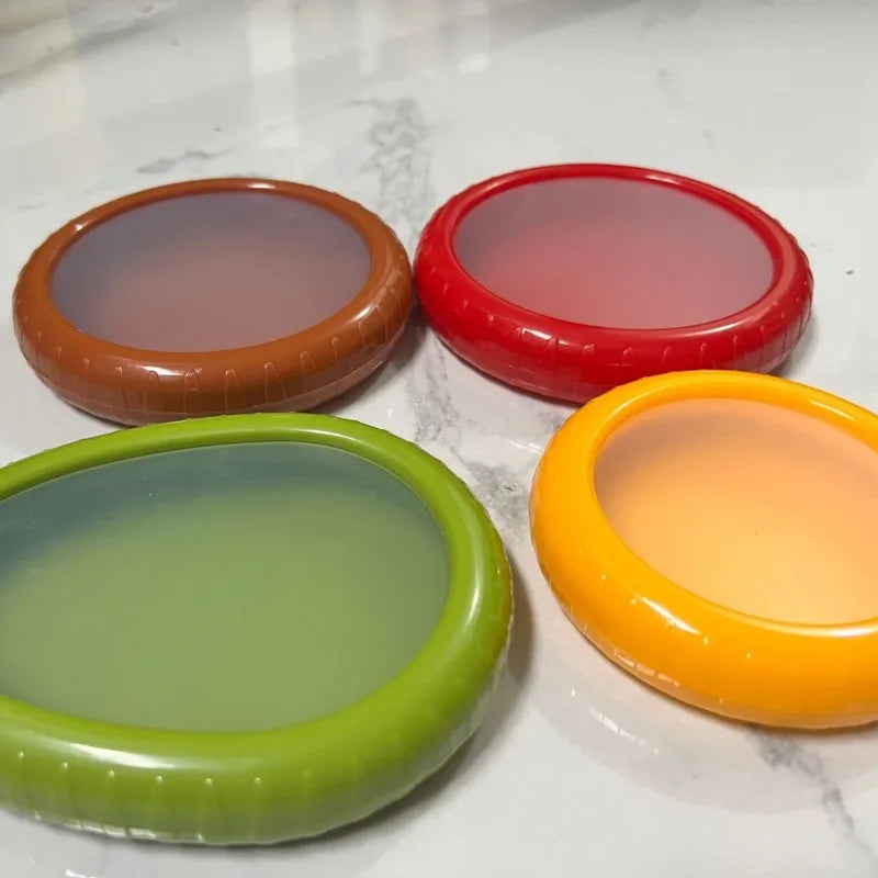 Fruit Saver Fridge Containers - Set of 4 Reusable Storage Boxes