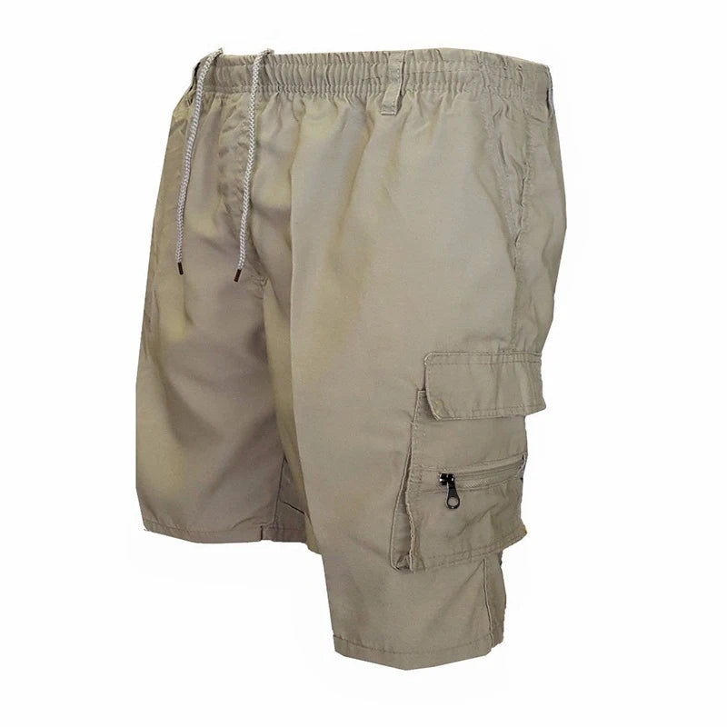 Men's Cargo Shorts – Casual Big Pocket Sports Slacks, Cargo Panel Trousers, Plus Size