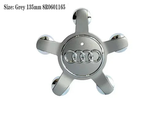 Audi 4pcs Wheel Center Caps - 60mm, 61mm, 68mm, 69mm