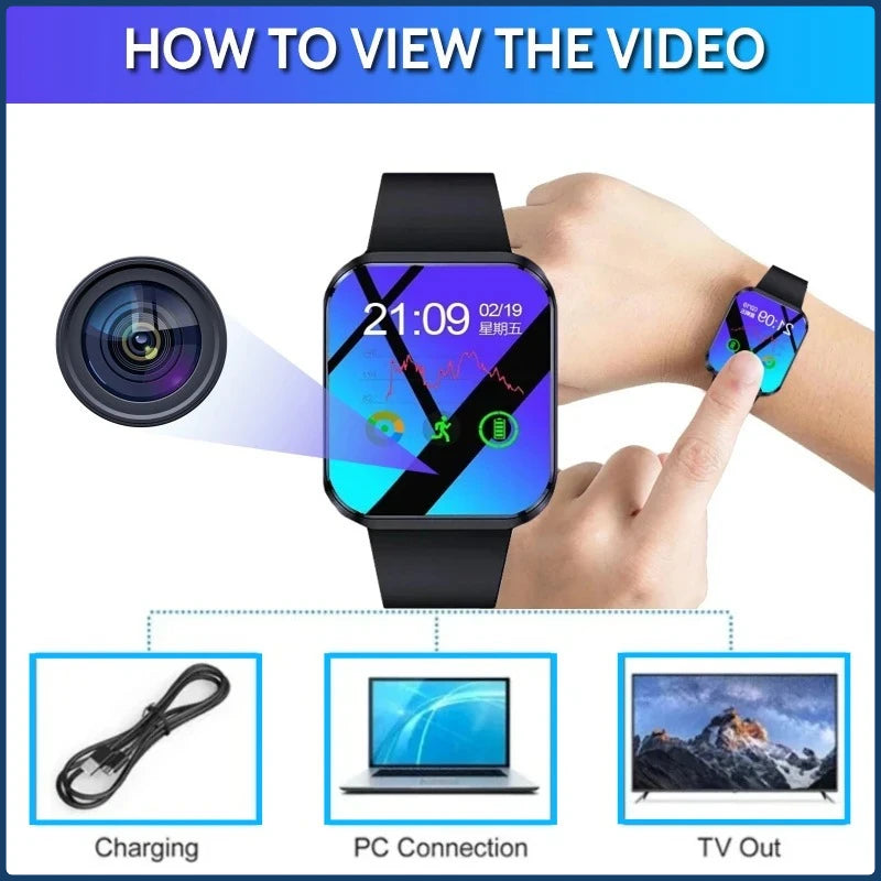Smart Bracelet Camera — Wearable Wristband Sports Recorder