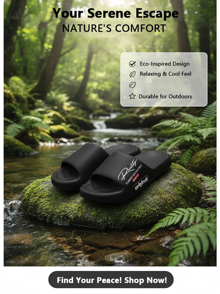 Lightweight EVA Indoor/Outdoor Slippers - Soft Comfort Slides