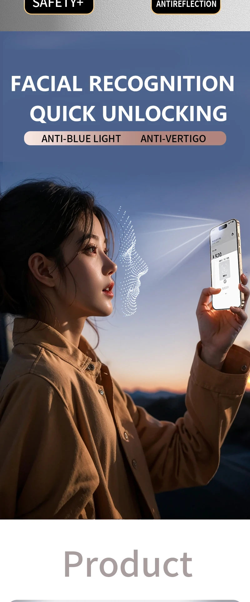 2PCS HD Tempered Glass Dust Free Install Box Protector For IPhone 16 15 14 13 12 11 Plus ProMax X XS XsMax XR Anti Peeping Film