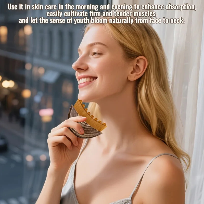 Multi-Functional Lymphatic Contour Facial Brush, Gua Sha Eye And Neck Care Brush, Dry Face Brush, Comfortable And Soft, Suitable