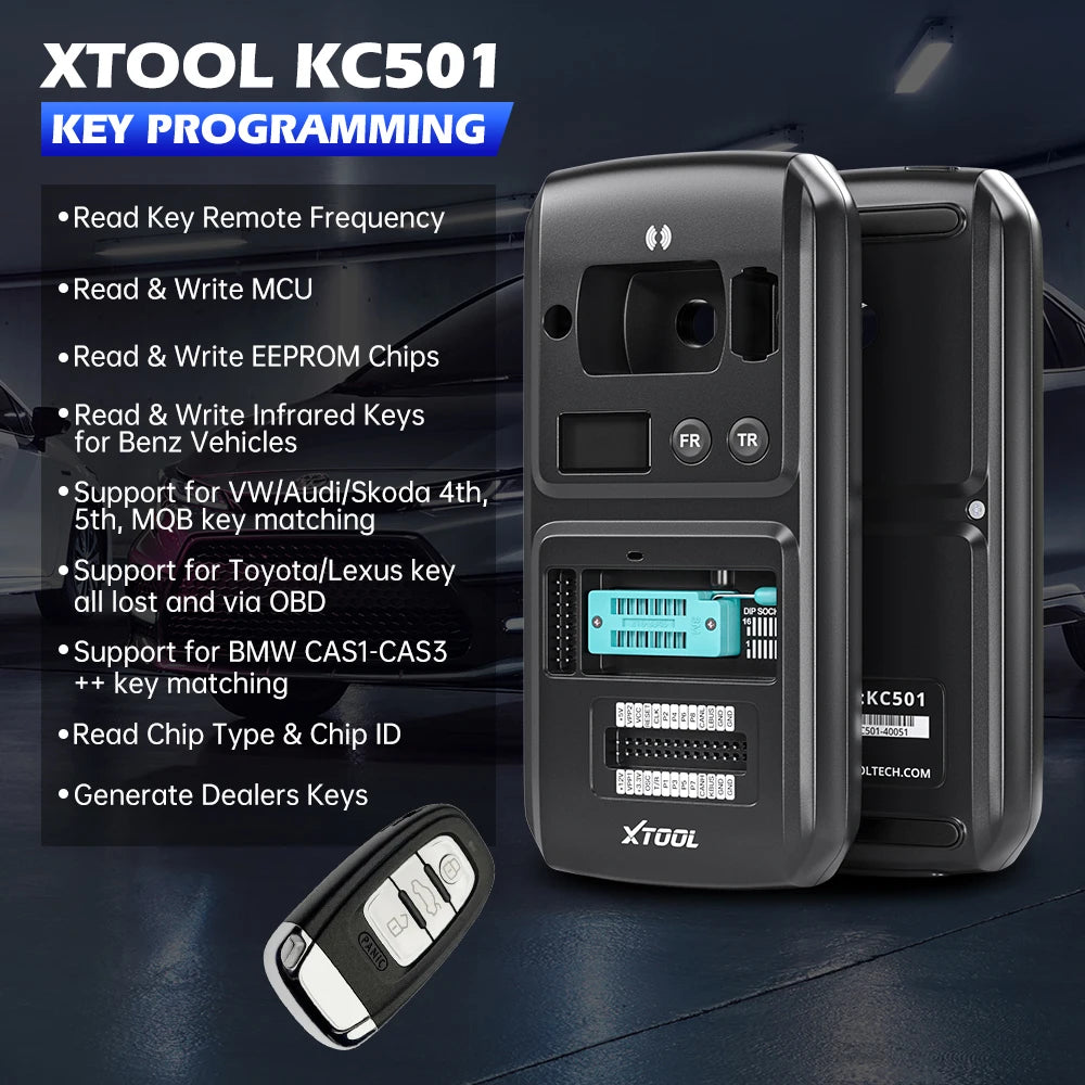 XTOOL KC501 KC100 KS01 SK1 M822 OBD2 Diagnostic Key Programming For X100PAD3 X100MAX PAD Elite D7S D8S D9S For Toyota