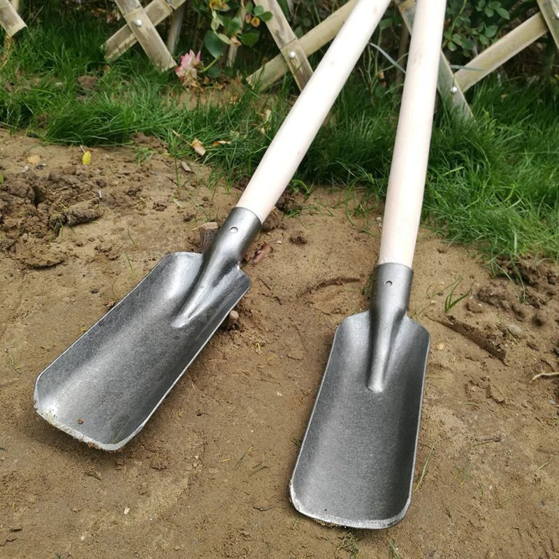 1Pc Thickened Manganese Steel Garden Shovel - Small Spade for Soil Planting Mountain Herd Agricultural Digging Work Tool