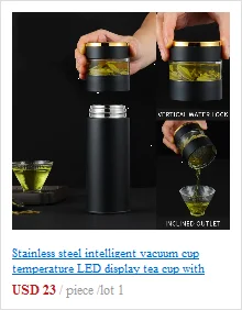 High Capacity Business Thermos Mug Stainless Steel Tumbler Insulated Water Bottle Portable Vacuum Flask For Office Tea Mugs